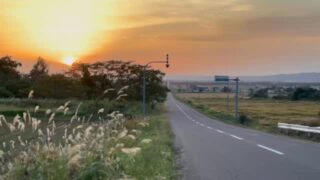 美唄某所。美唄も夕陽が綺麗に見られます🌇

この場所は、、、
美唄市YouTubeチャンネルの
「びばい⭐️ふぇぶ」で！
https://youtu.be/3N1RXCb65SY?si=9T3FzS9A1EW7X2SJ